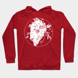 Bison Head Hoodie